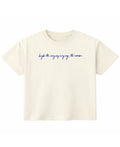 Off White Boxy Fit T-shirt Front Design
